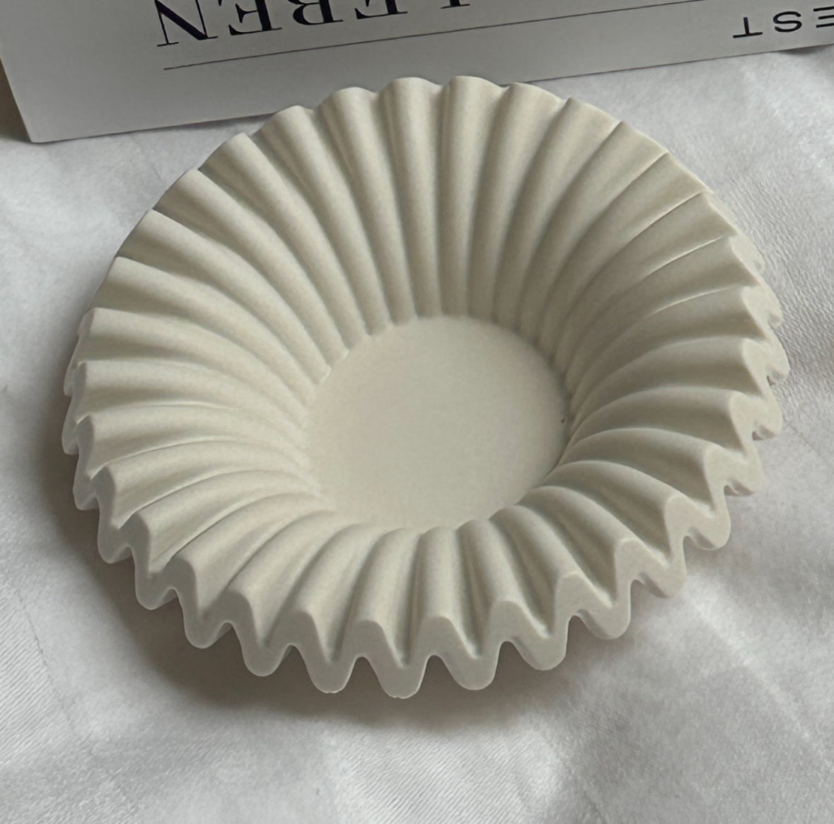 Geriffelter Ringhalter Luxura Handmade