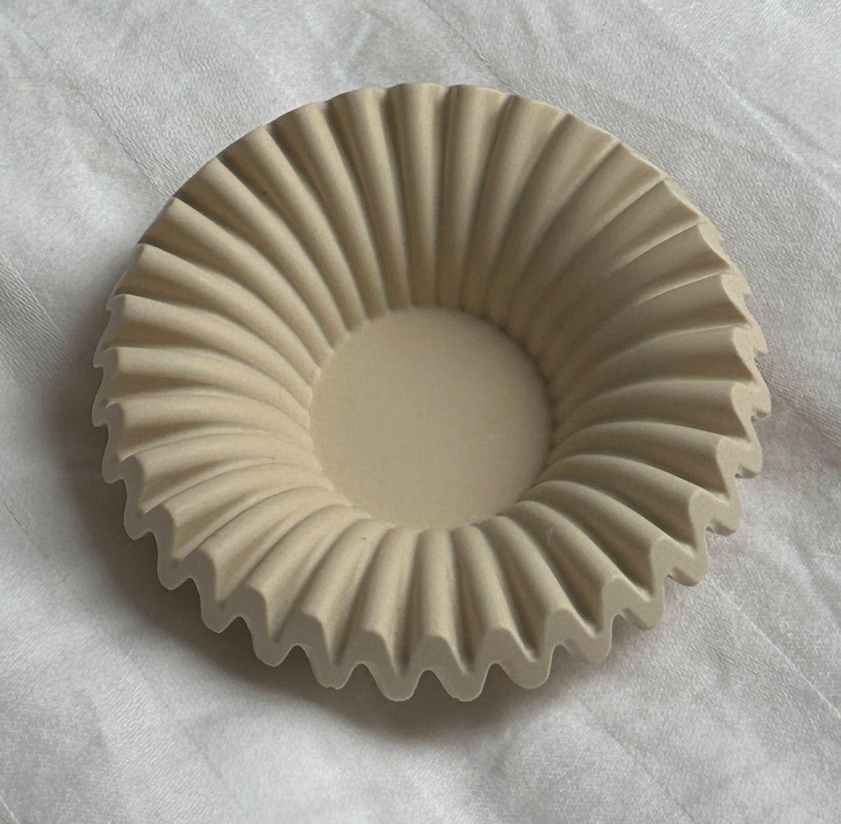 Geriffelter Ringhalter Luxura Handmade