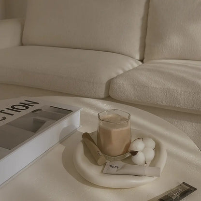 Round Cloud Tray Luxura Handmade