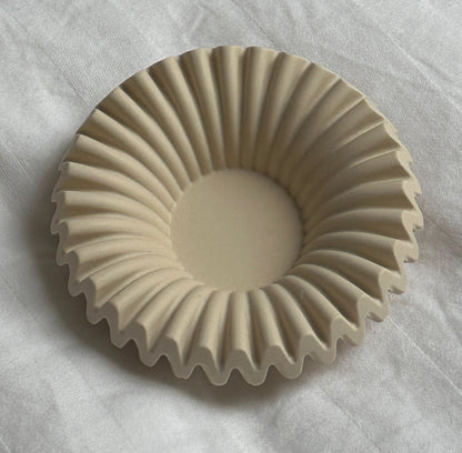 Geriffelter Ringhalter Luxura Handmade